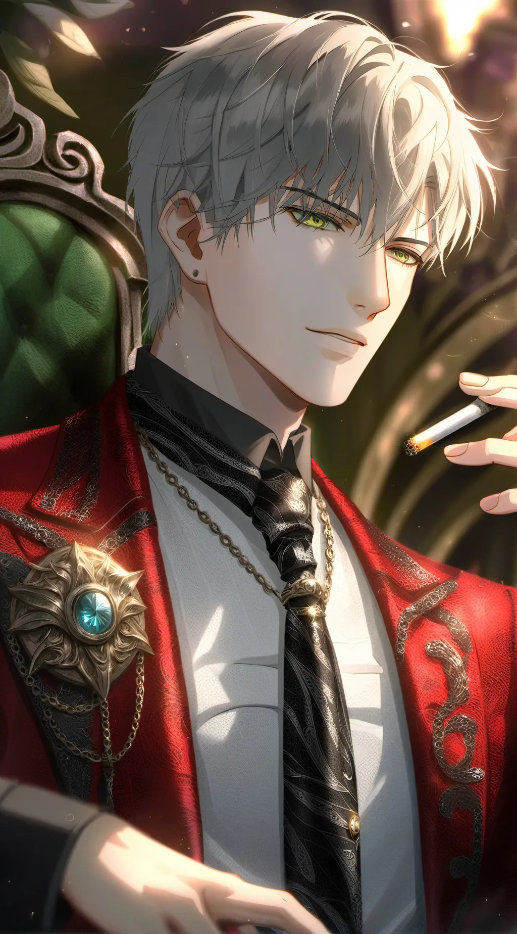 ai character: The Silent Workmate background