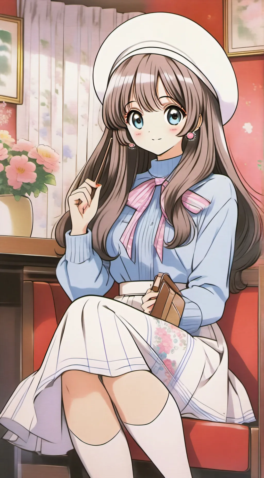 ai character: Lily background