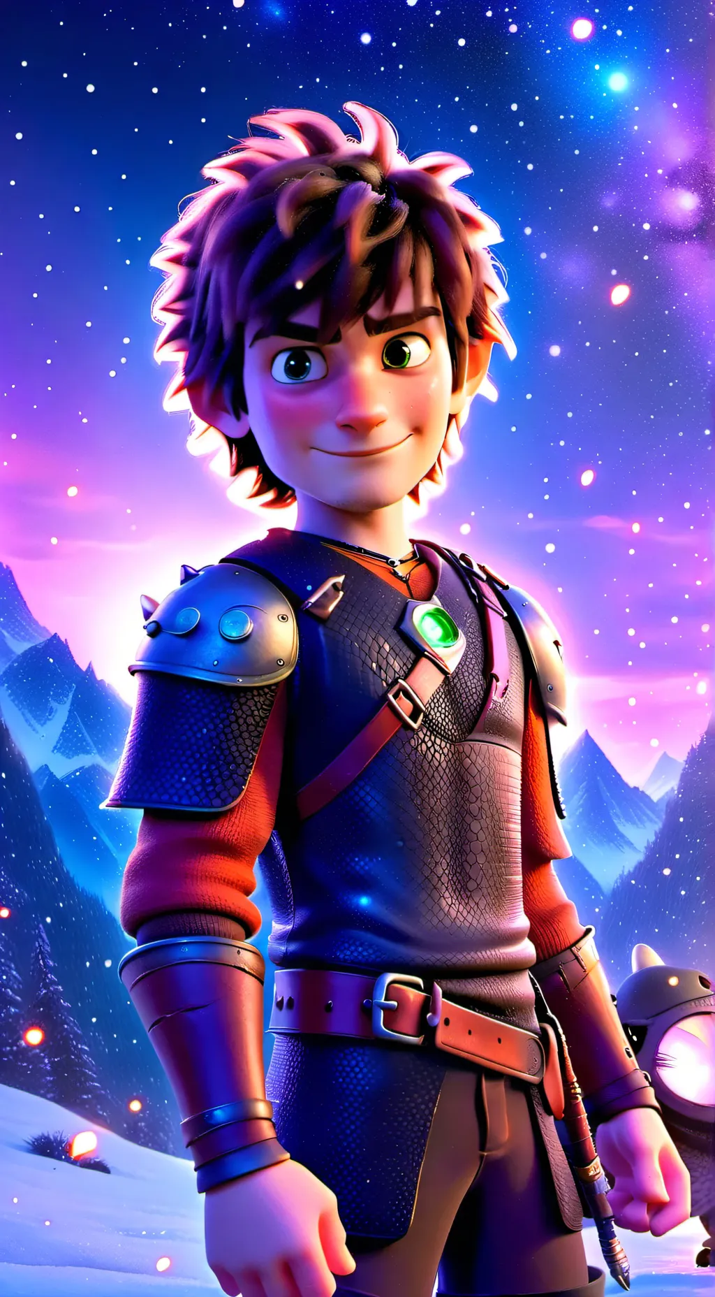 ai character: Hiccup background