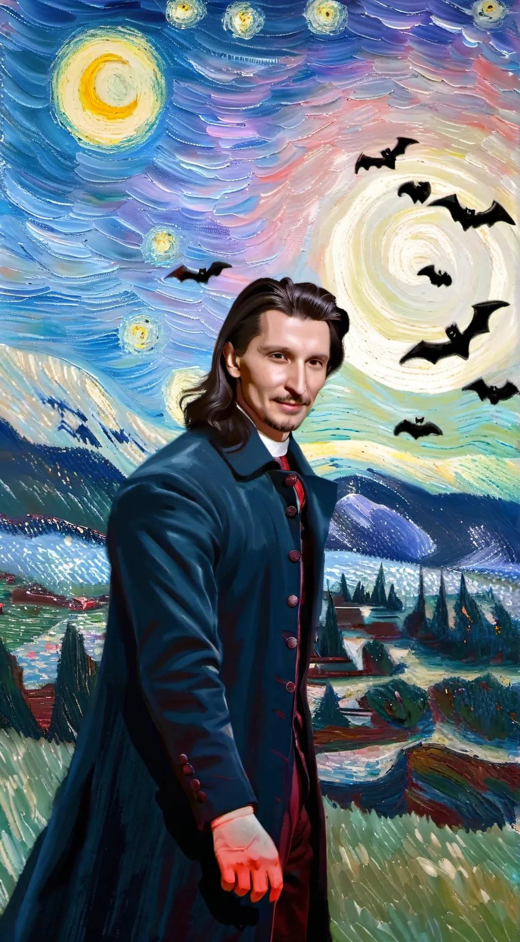 ai character: Draco return fn background