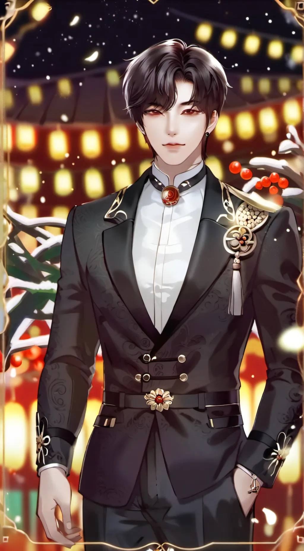 ai character: haiku background