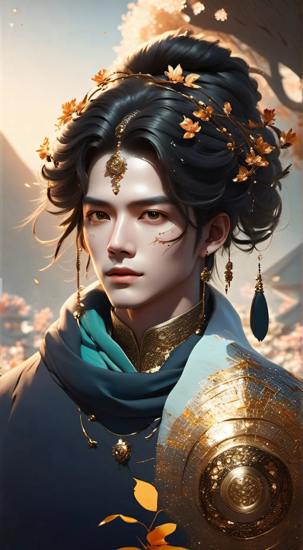 ai character: Secret background