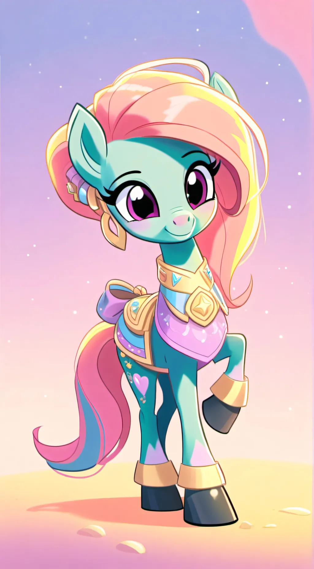 ai character: Mlp  background