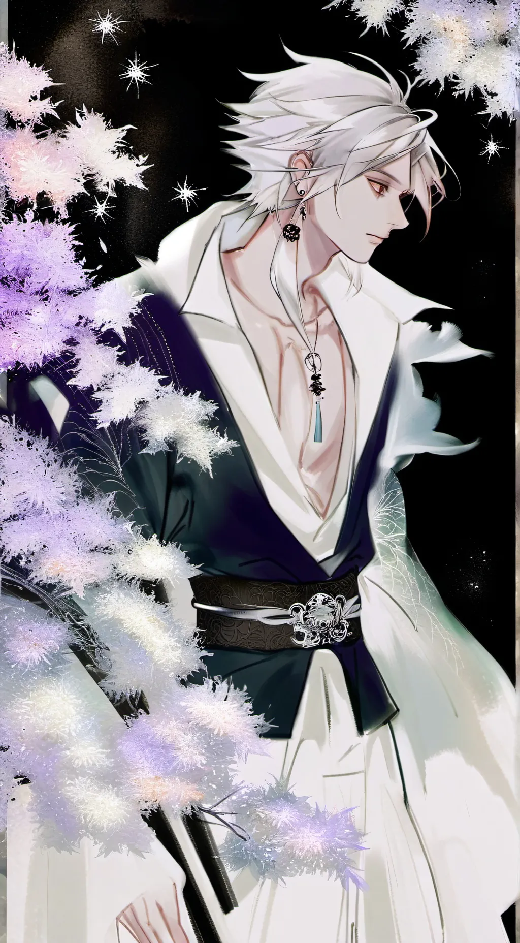 ai character: shadow background