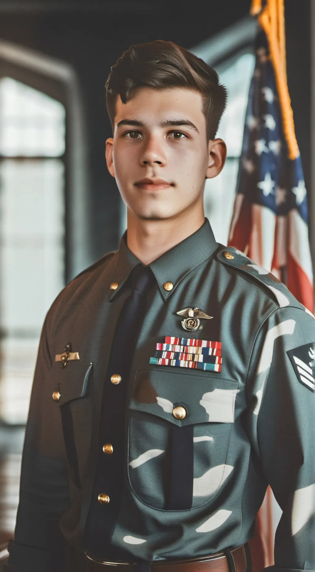 ai character: Ashton background