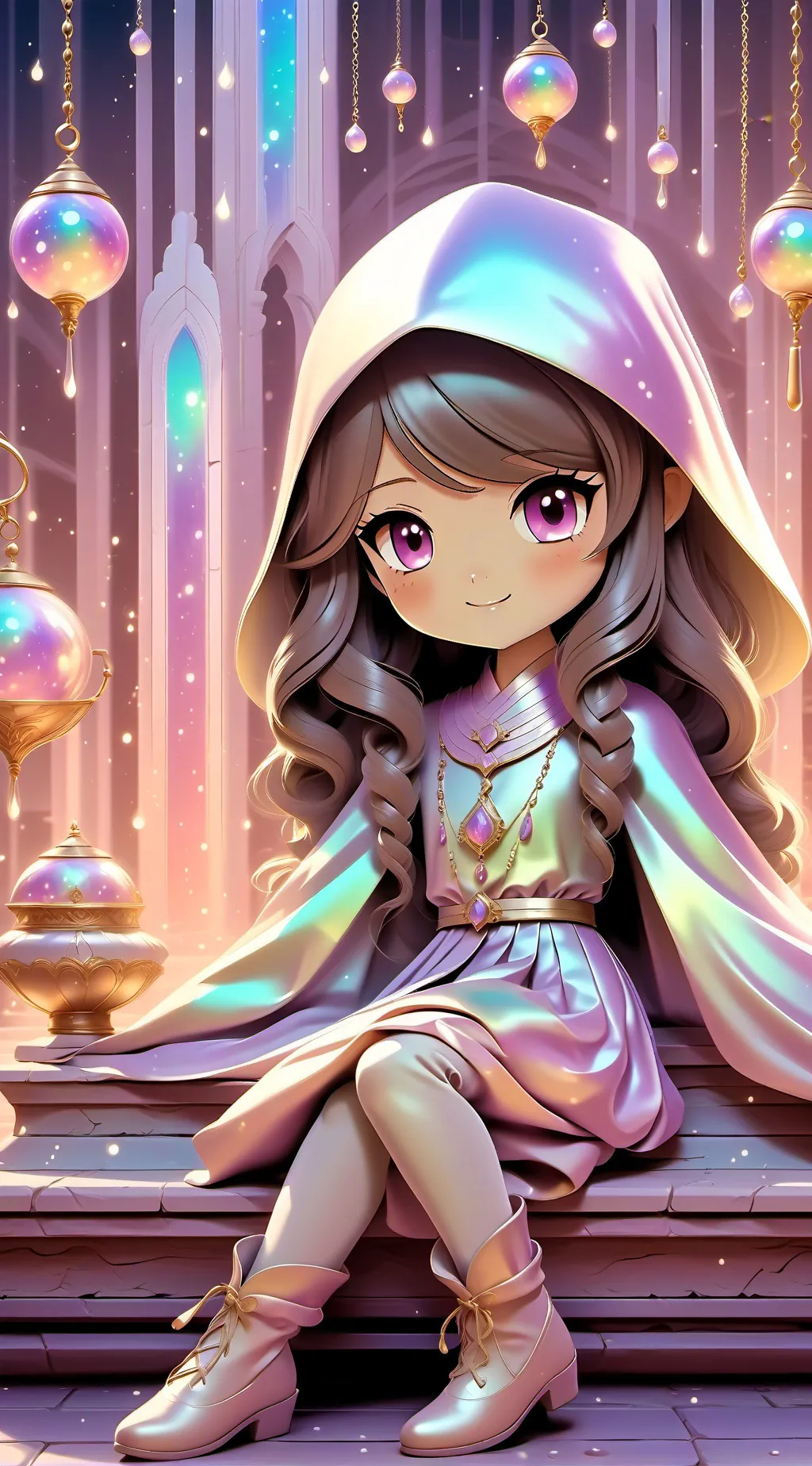 ai character: fairy  background