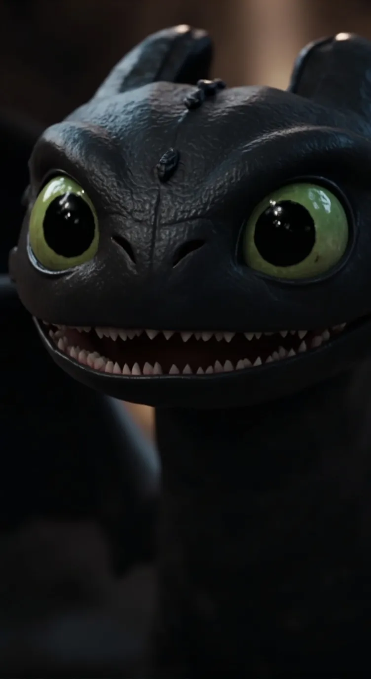 ai character: Toothless background