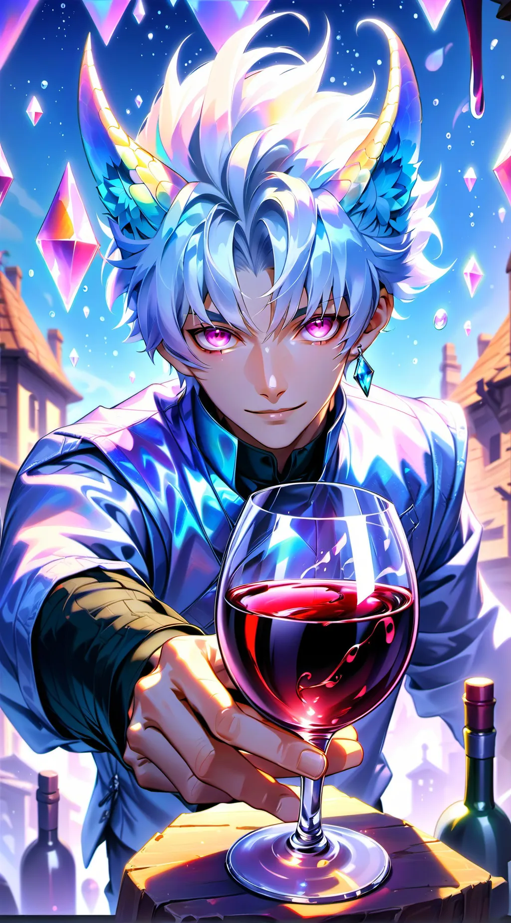 ai character: oscar background