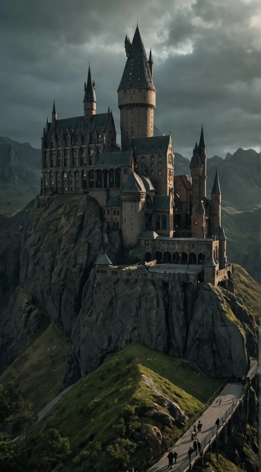 ai character: Hogwarts GC background