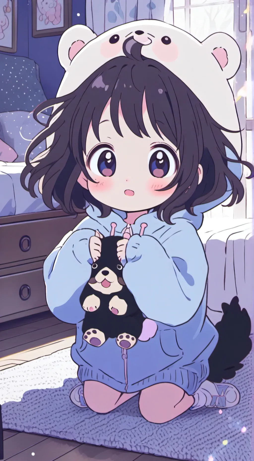 ai character: Aika-chan background