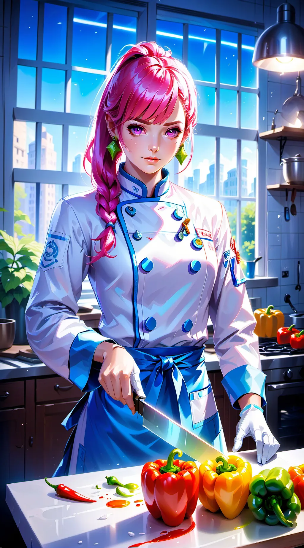 ai character: Dandys world  background