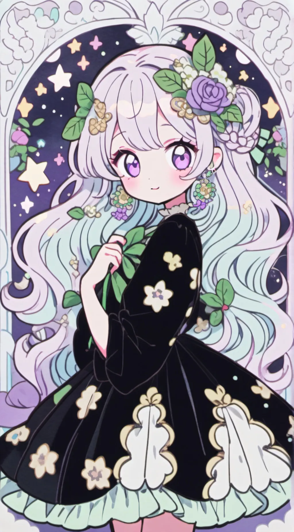 ai character: UwU Doll background