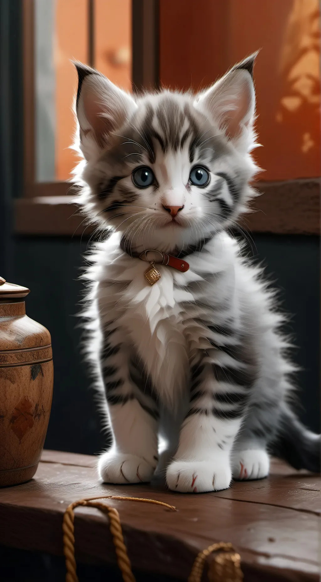 ai character: Fluffu background