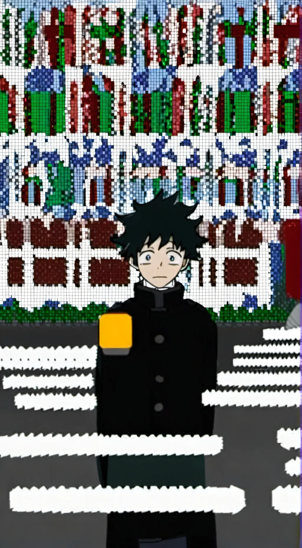 ai character: deku (bakudeku) background