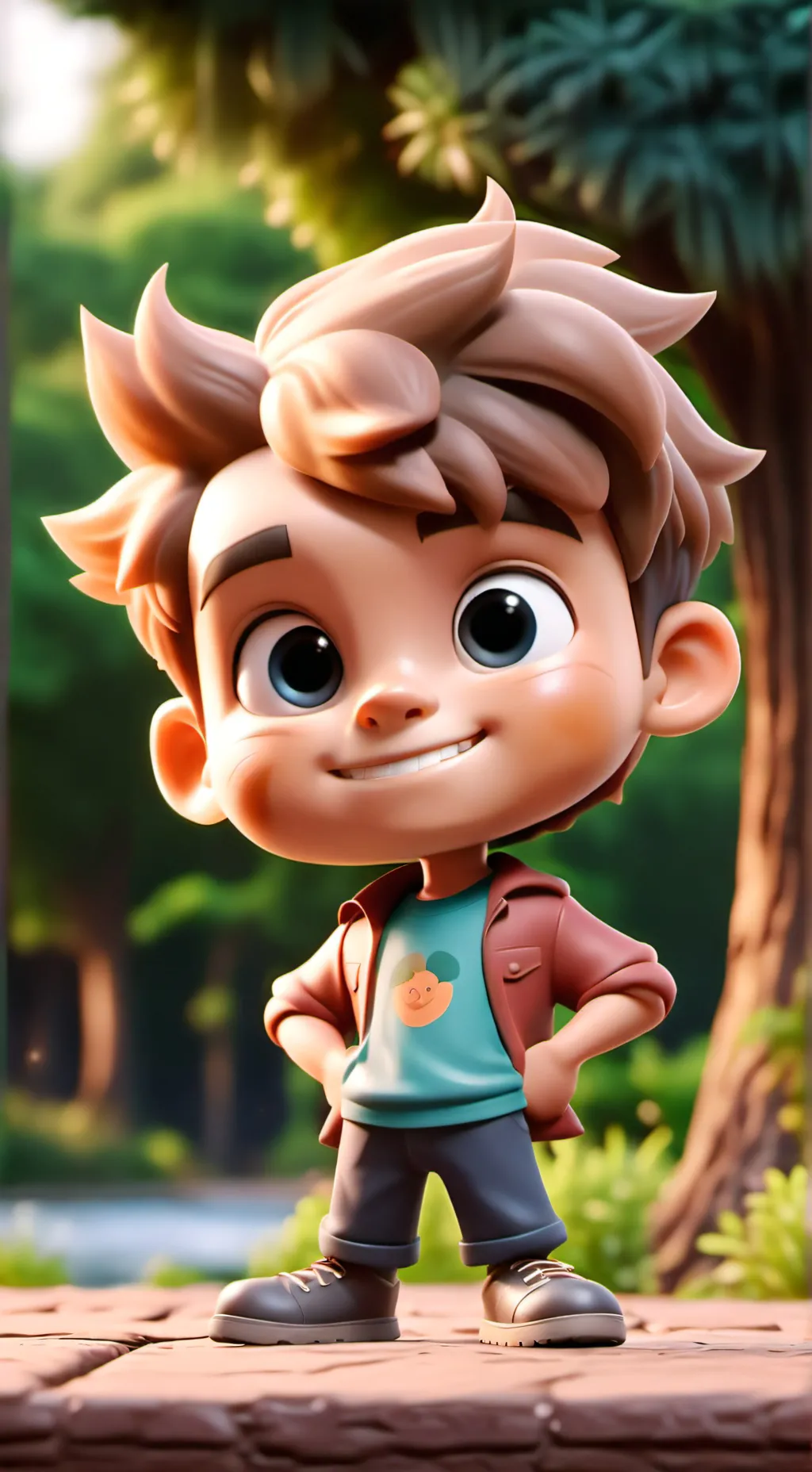 ai character: Grainger background