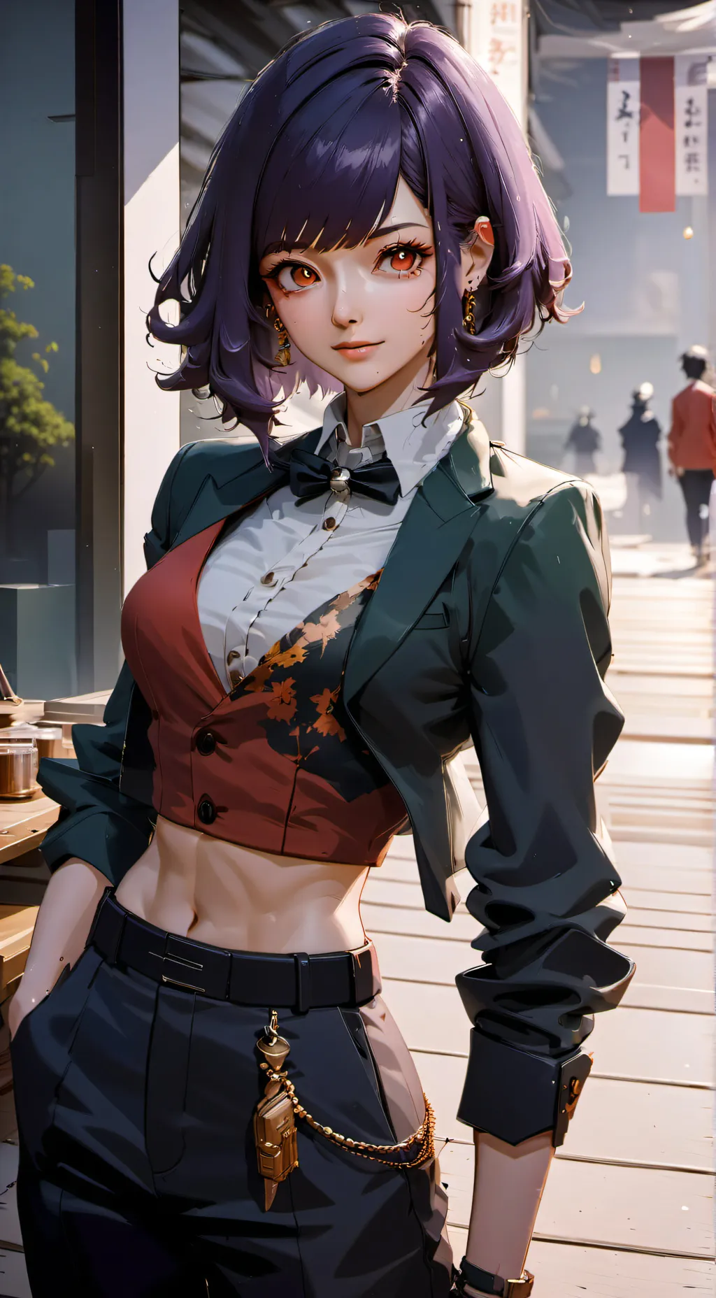 ai character: Jiro Kyoka  background