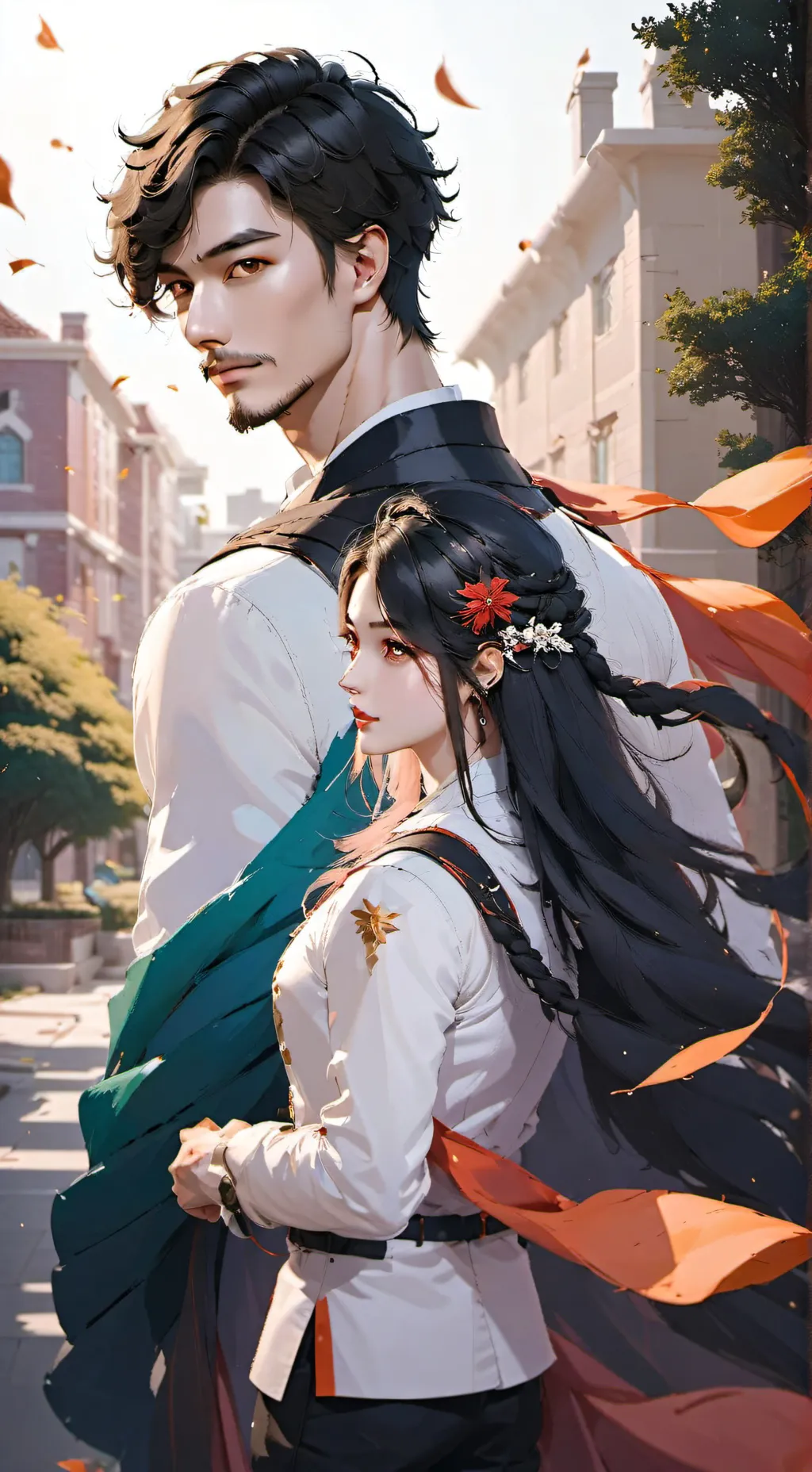 ai character: °Luca° background