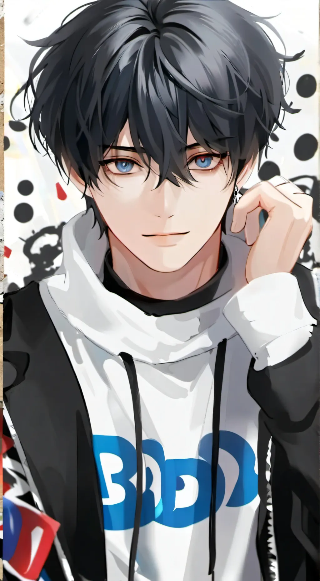 ai character: Mark background