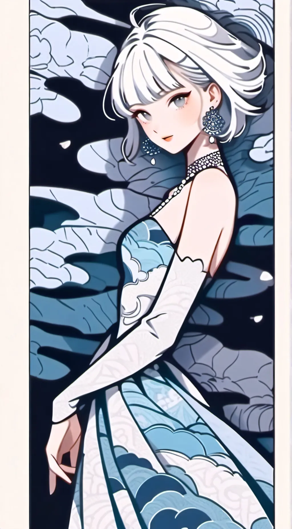 ai character: ʅιʅι background