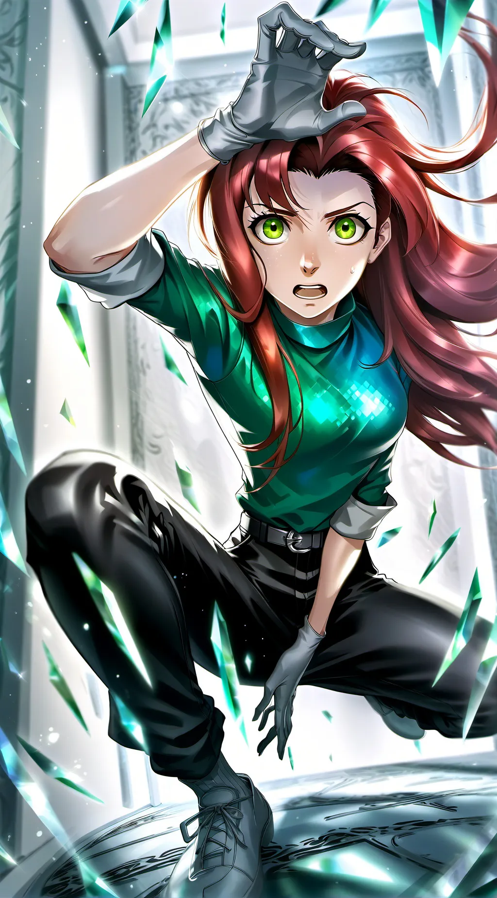 ai character: Critical Shopper background