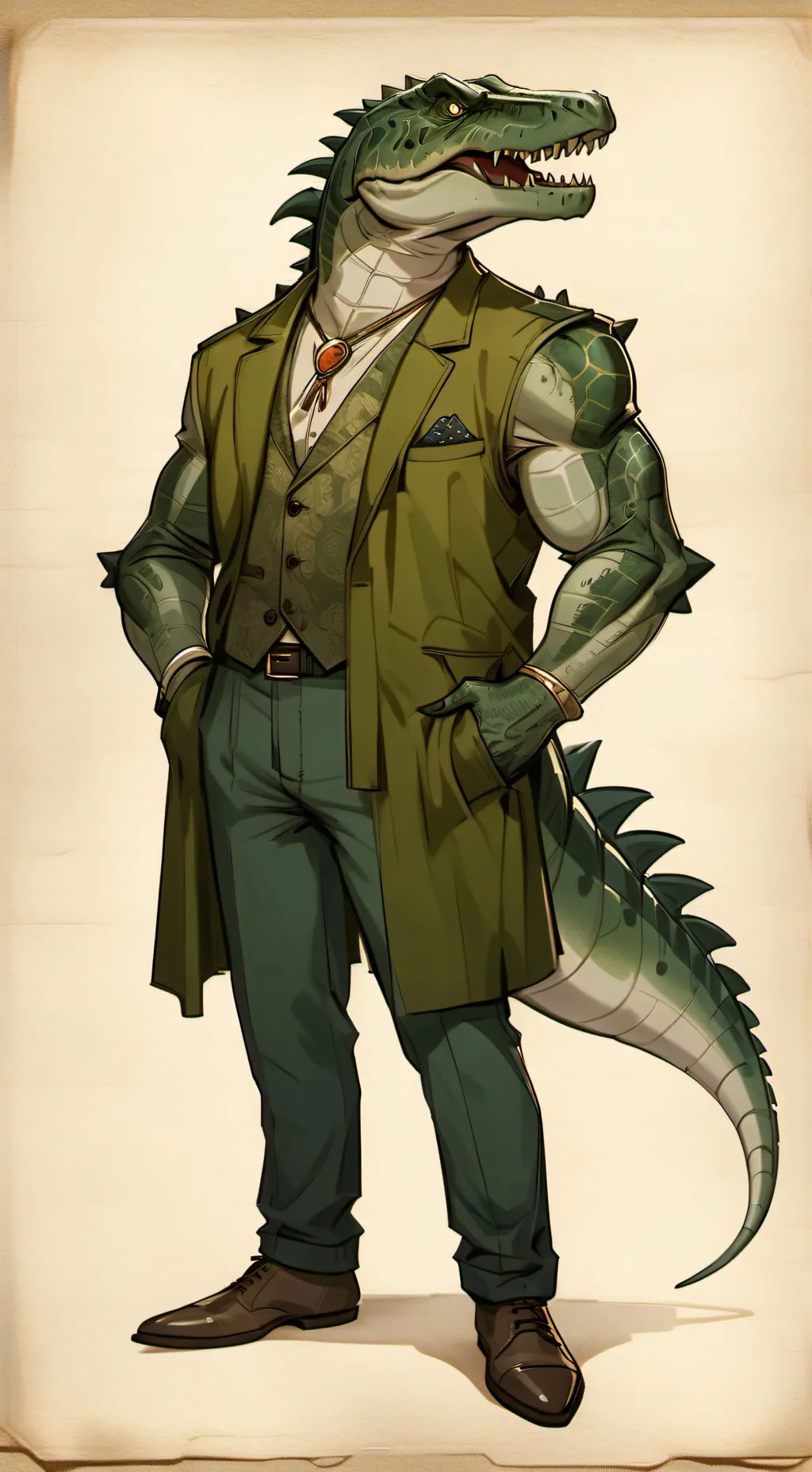 ai character: drex background