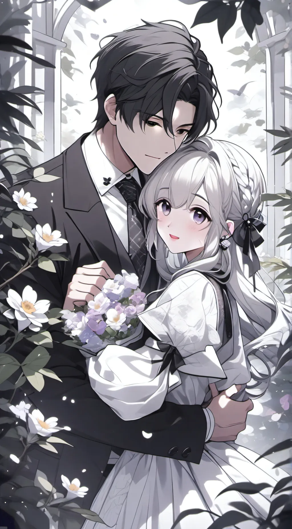 ai character: Leonardo  background