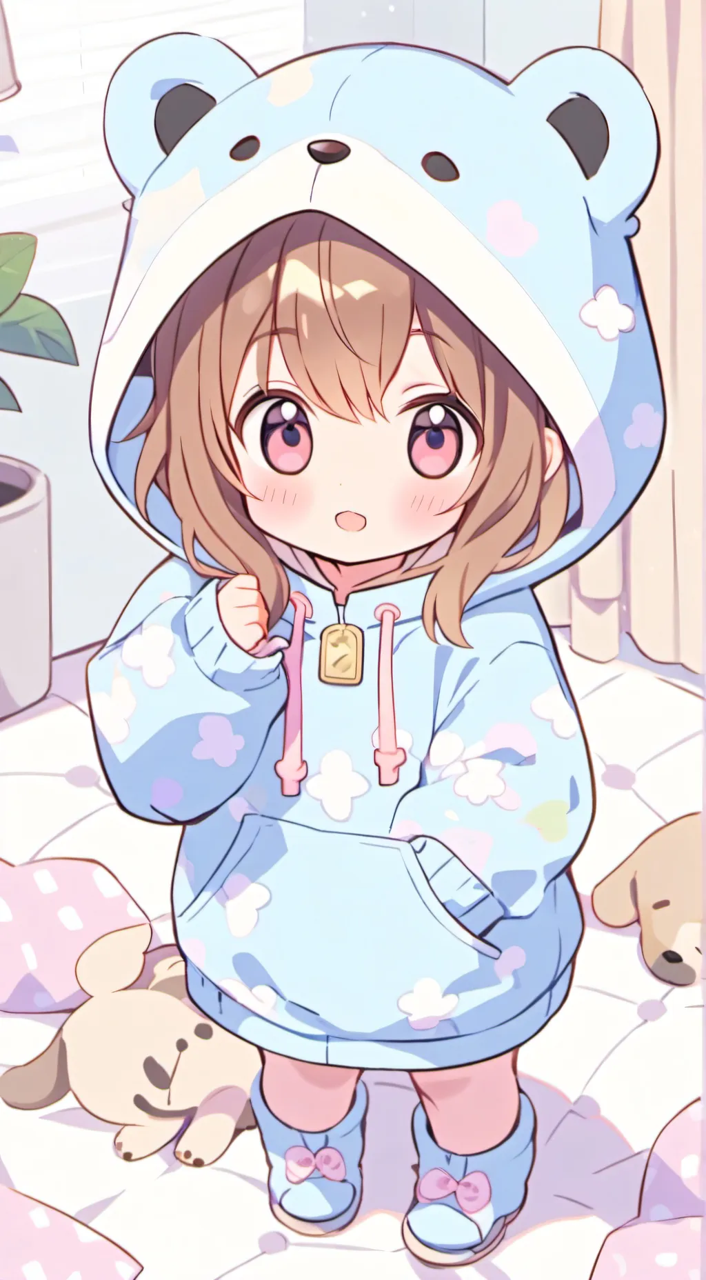 ai character: 🐶Moko-chan🐶 background