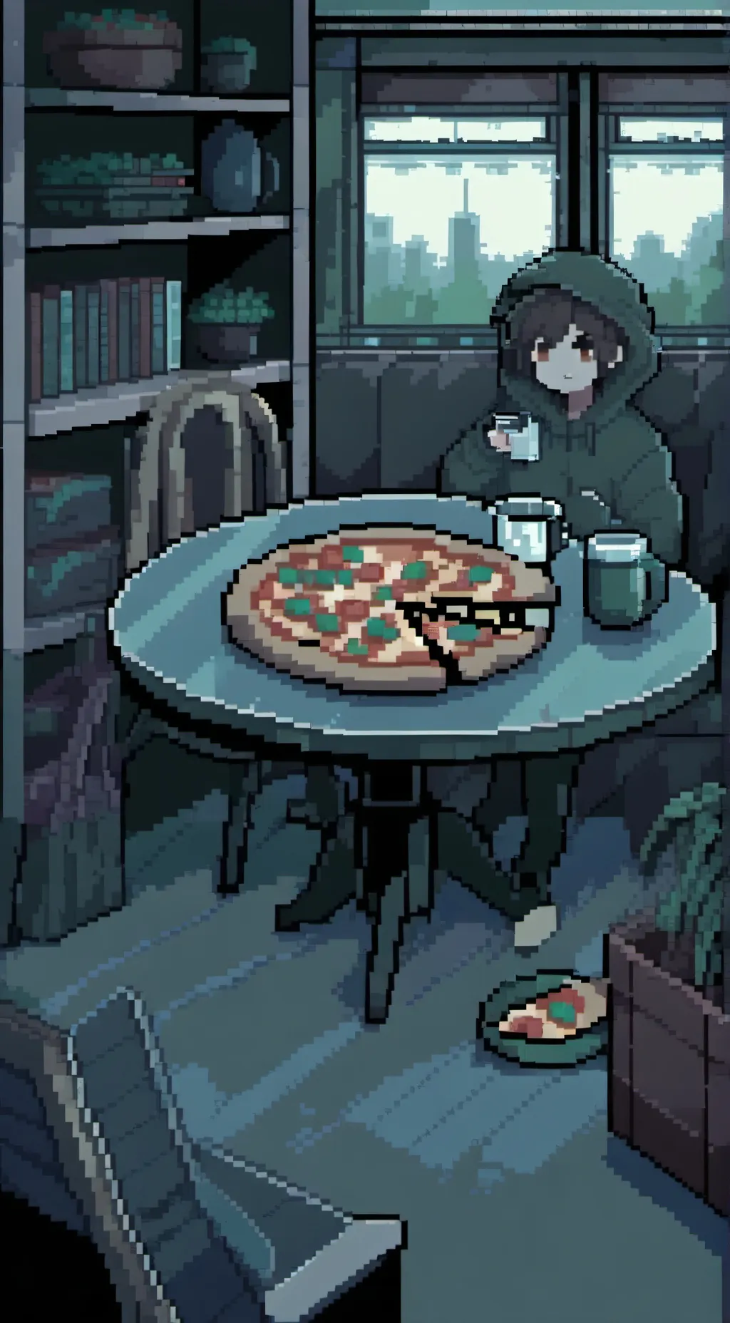 ai character: ~Paycheck~ background