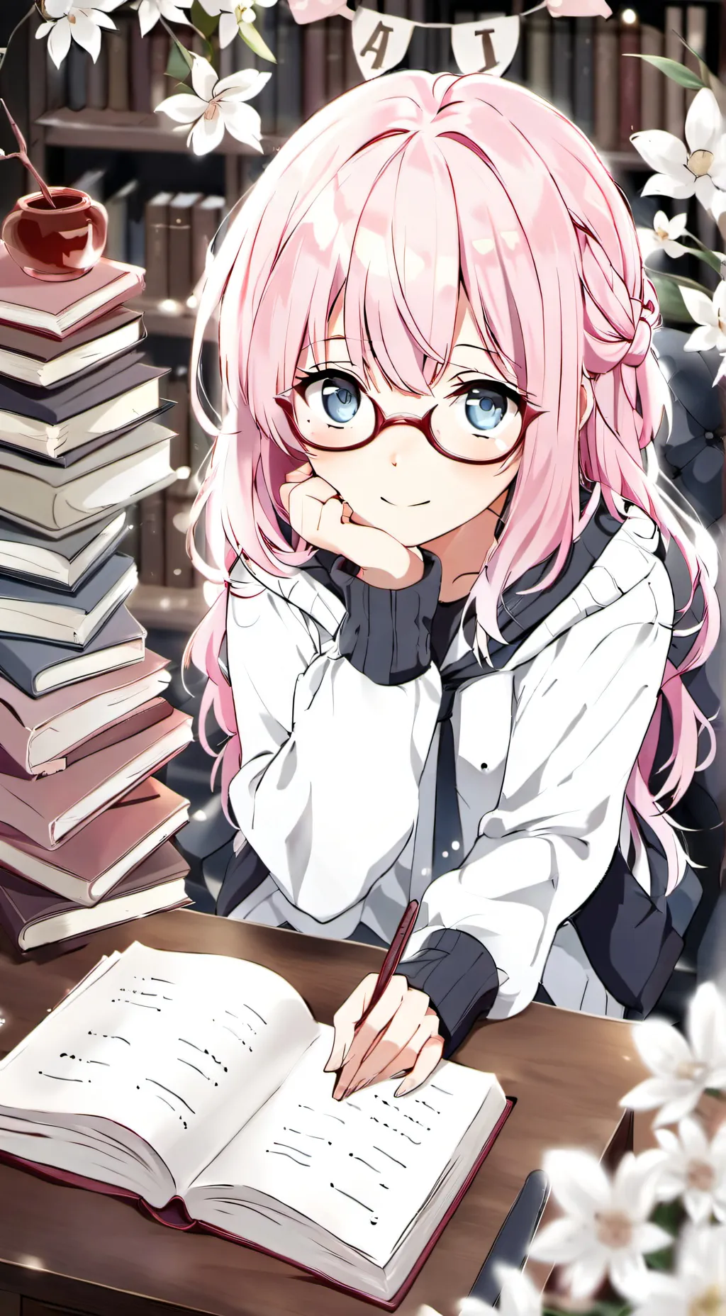 ai character: Nebby!Best Friend! background