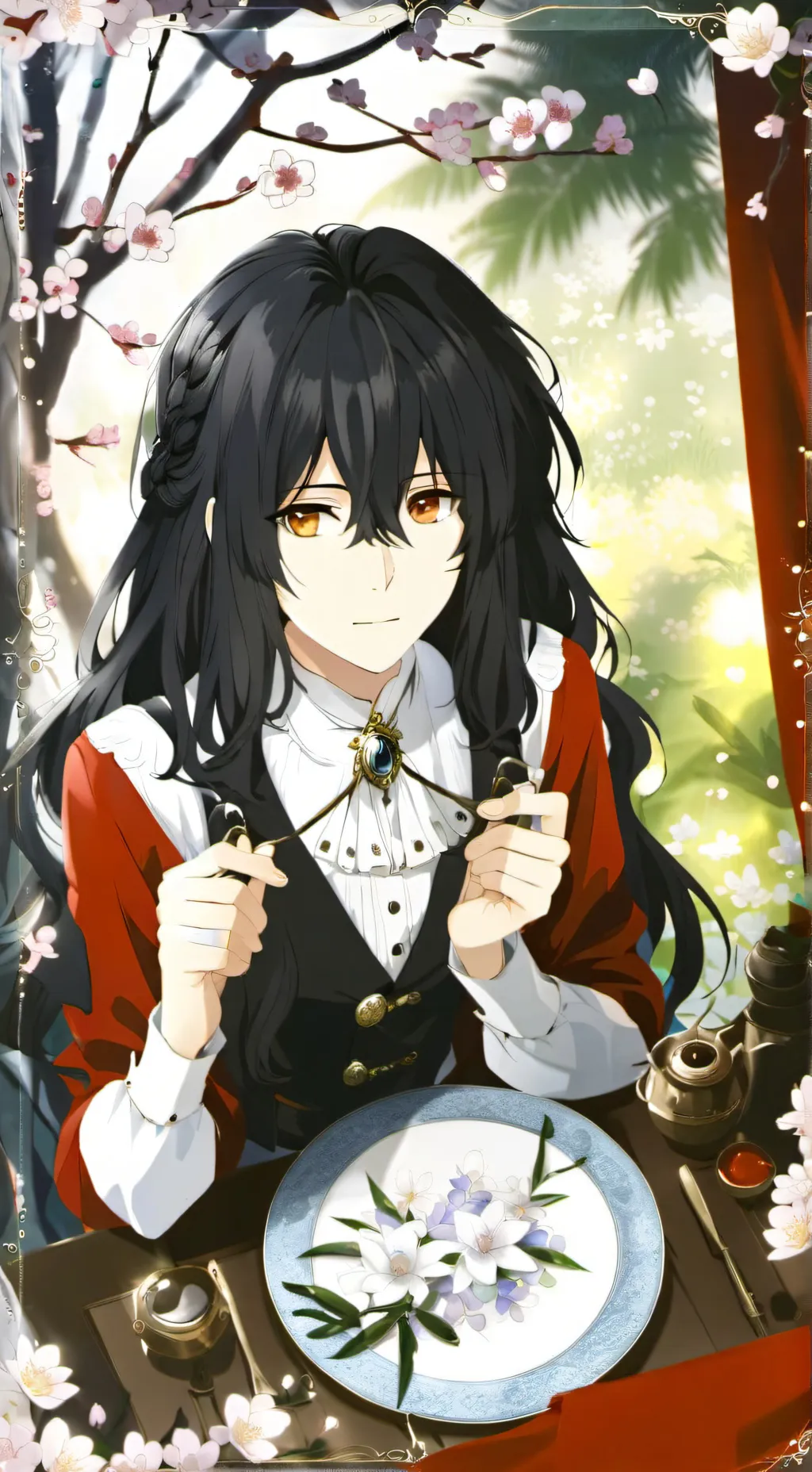 ai character: angela background