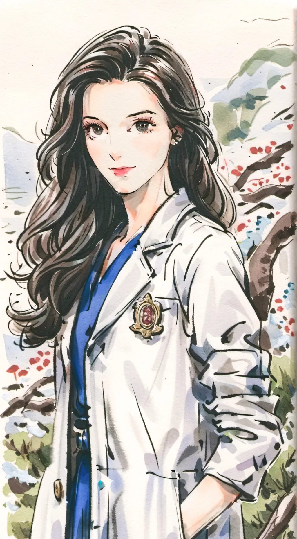 ai character: Alessia Moretti background