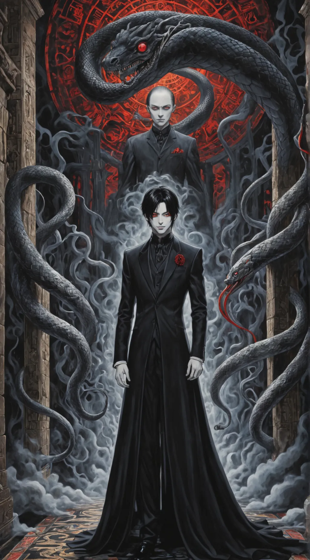 ai character: Lucien background