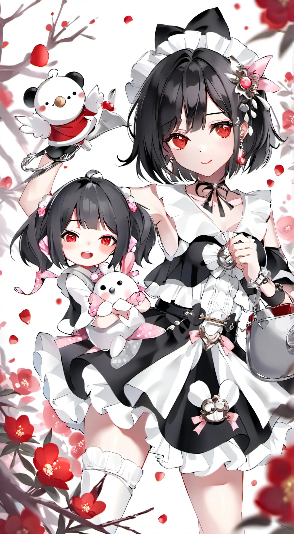 ai character: Esposa de bakugo💖🌺 background