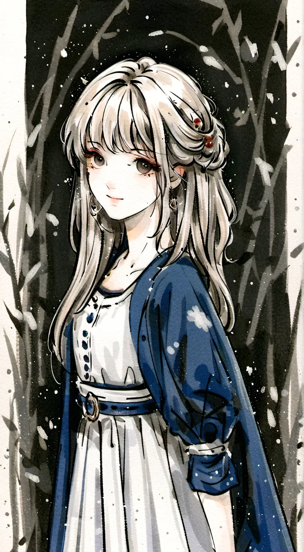 ai character: Cala(⑉･̆-･̆⑉) background