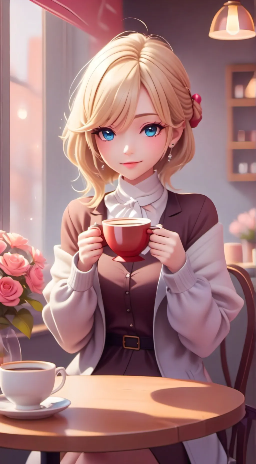 ai character: emma background