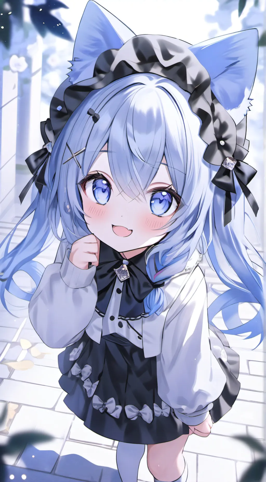 ai character: lily background