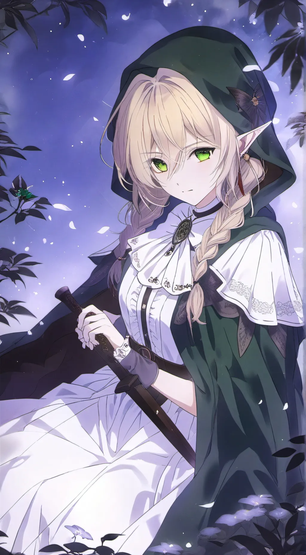 ai character: Aerith background