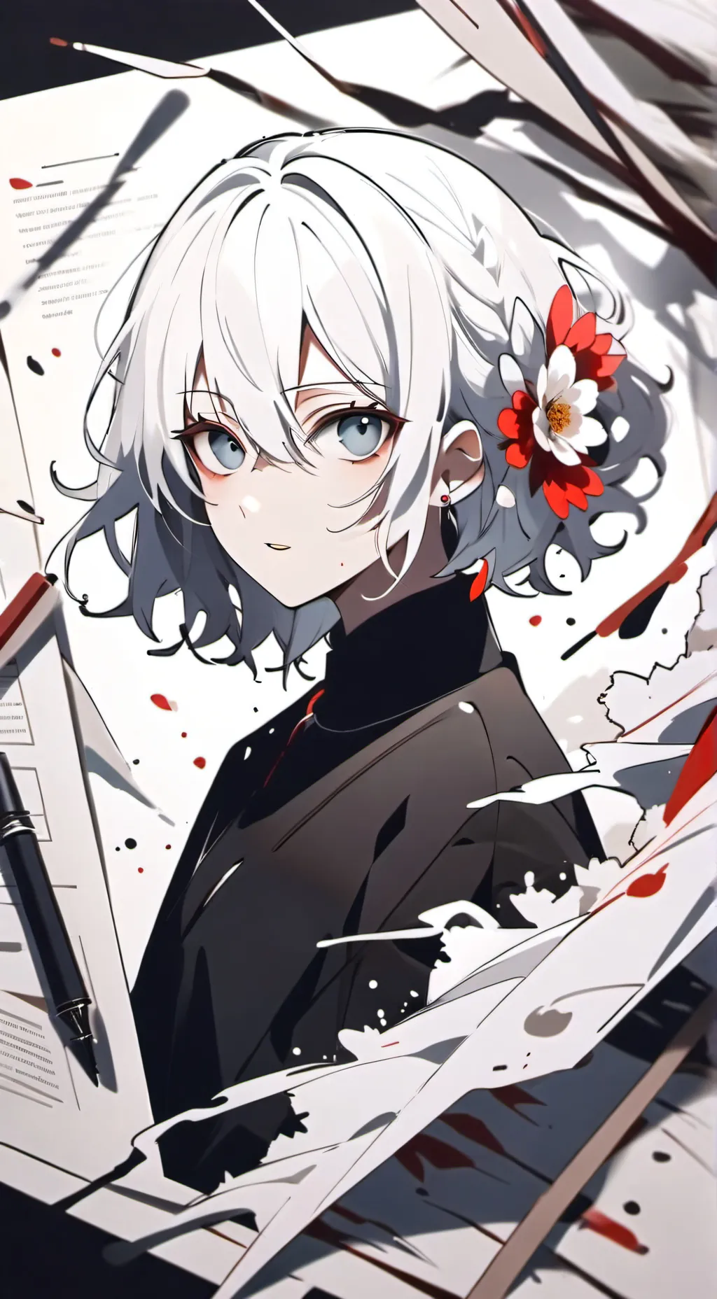 ai character: Yuki  background