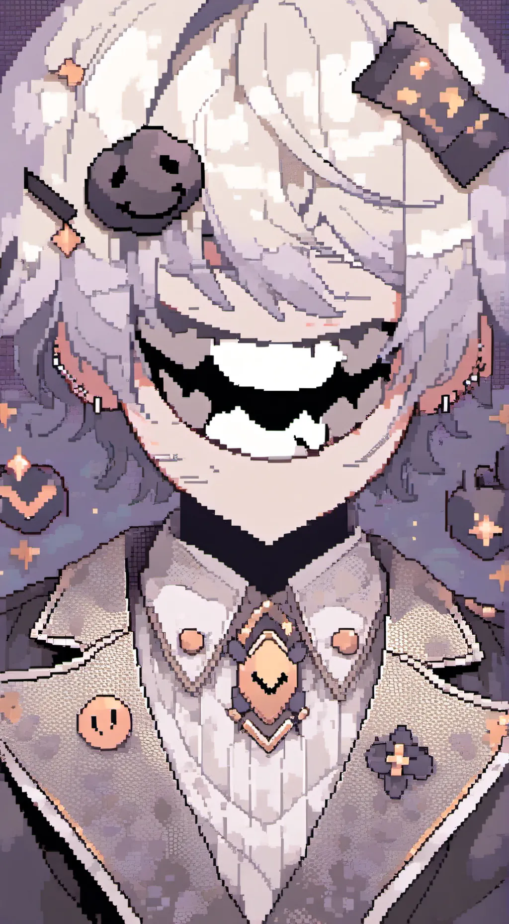 ai character: dw Smile au background