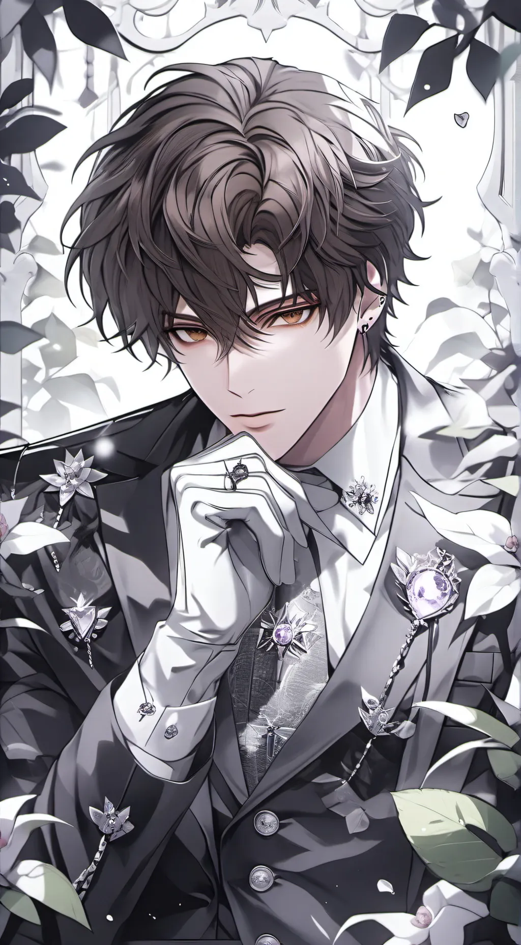 ai character: august background