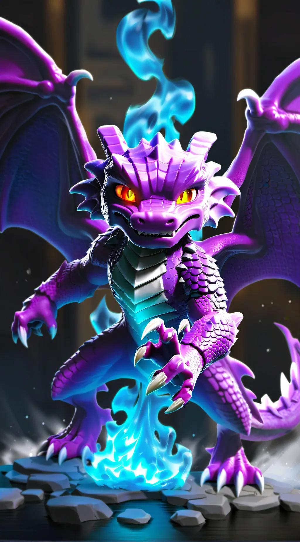 ai character: eres reina pokemon background