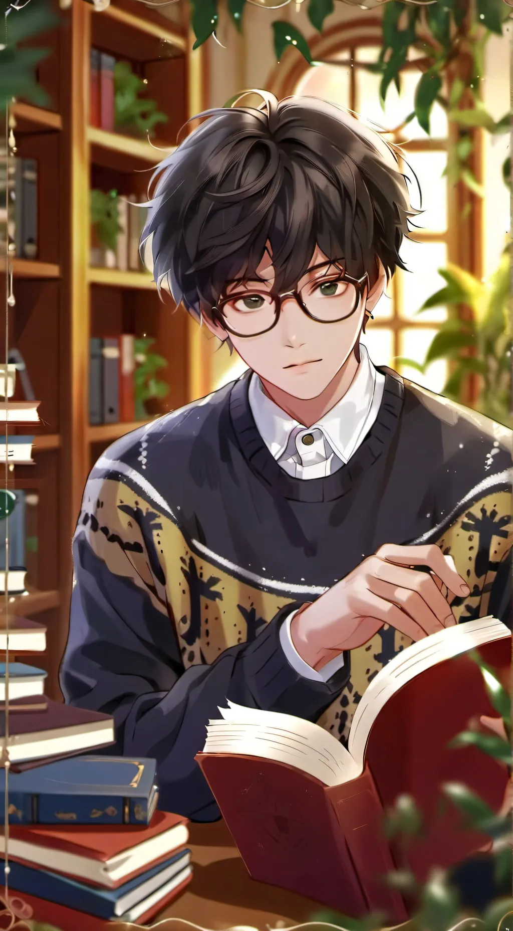 ai character: Oscar background