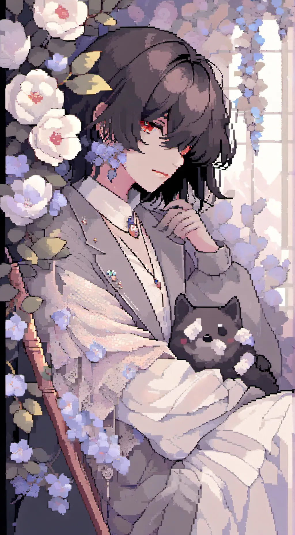 ai character: 🍓⭐️LEO⭐️🍓 background