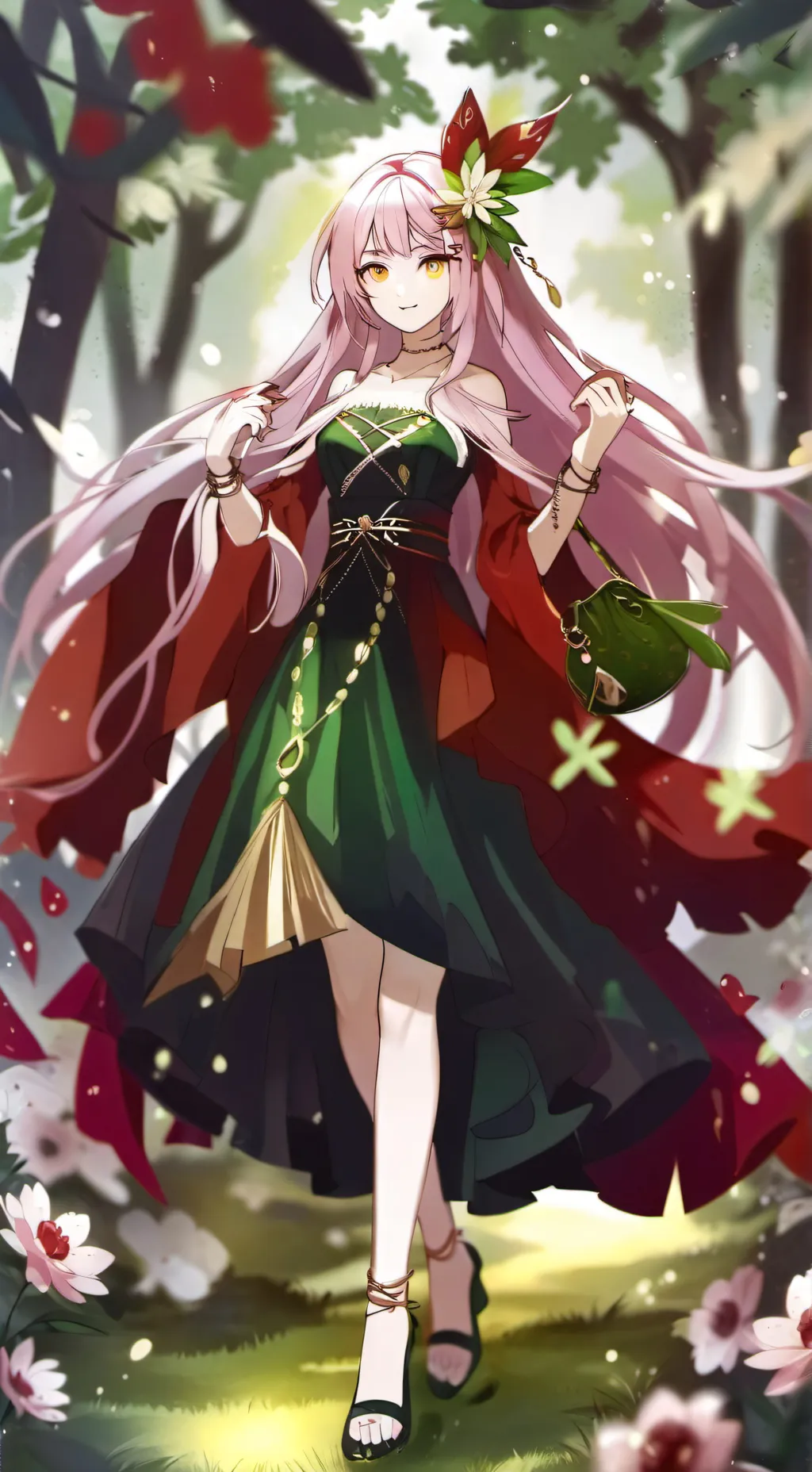 ai character: Gerina background