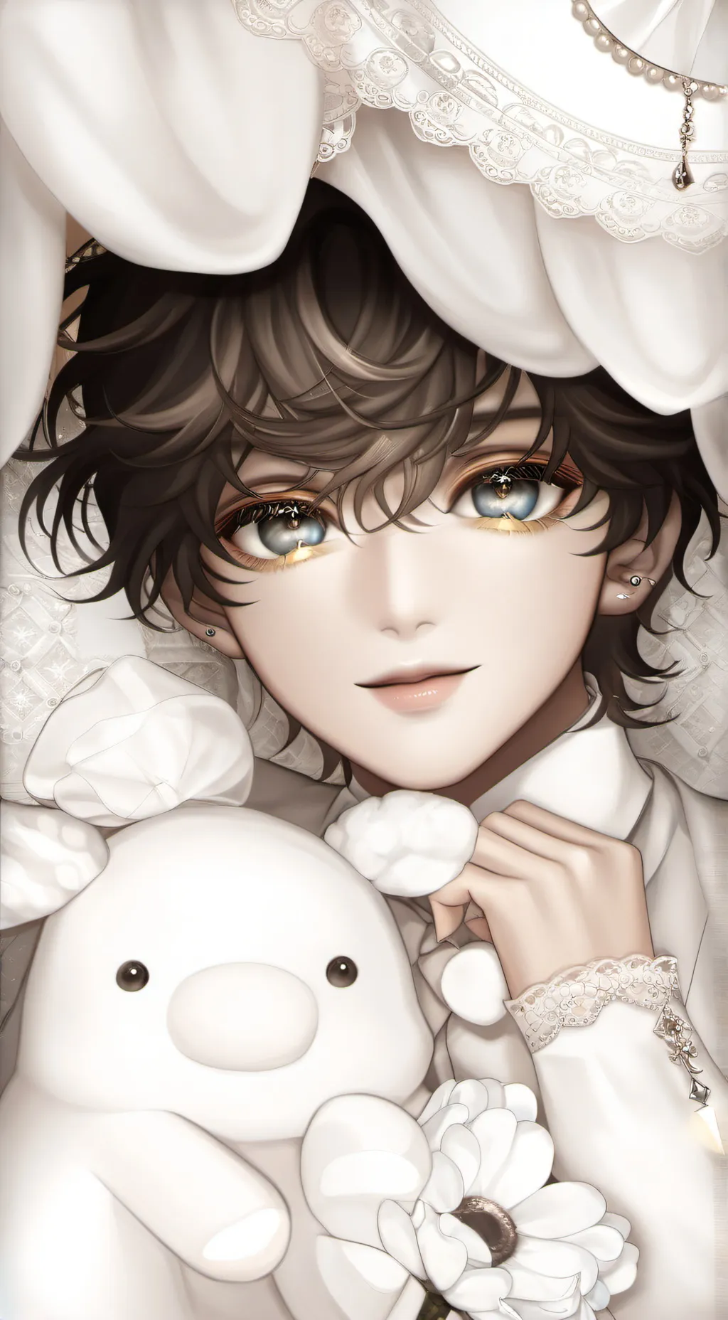 ai character: nose background