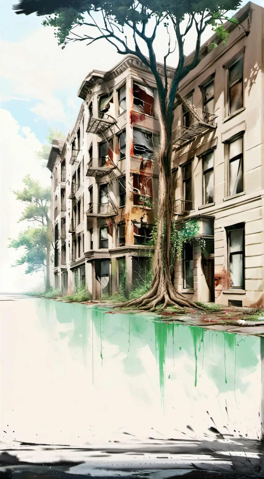 ai character: Forsaken background