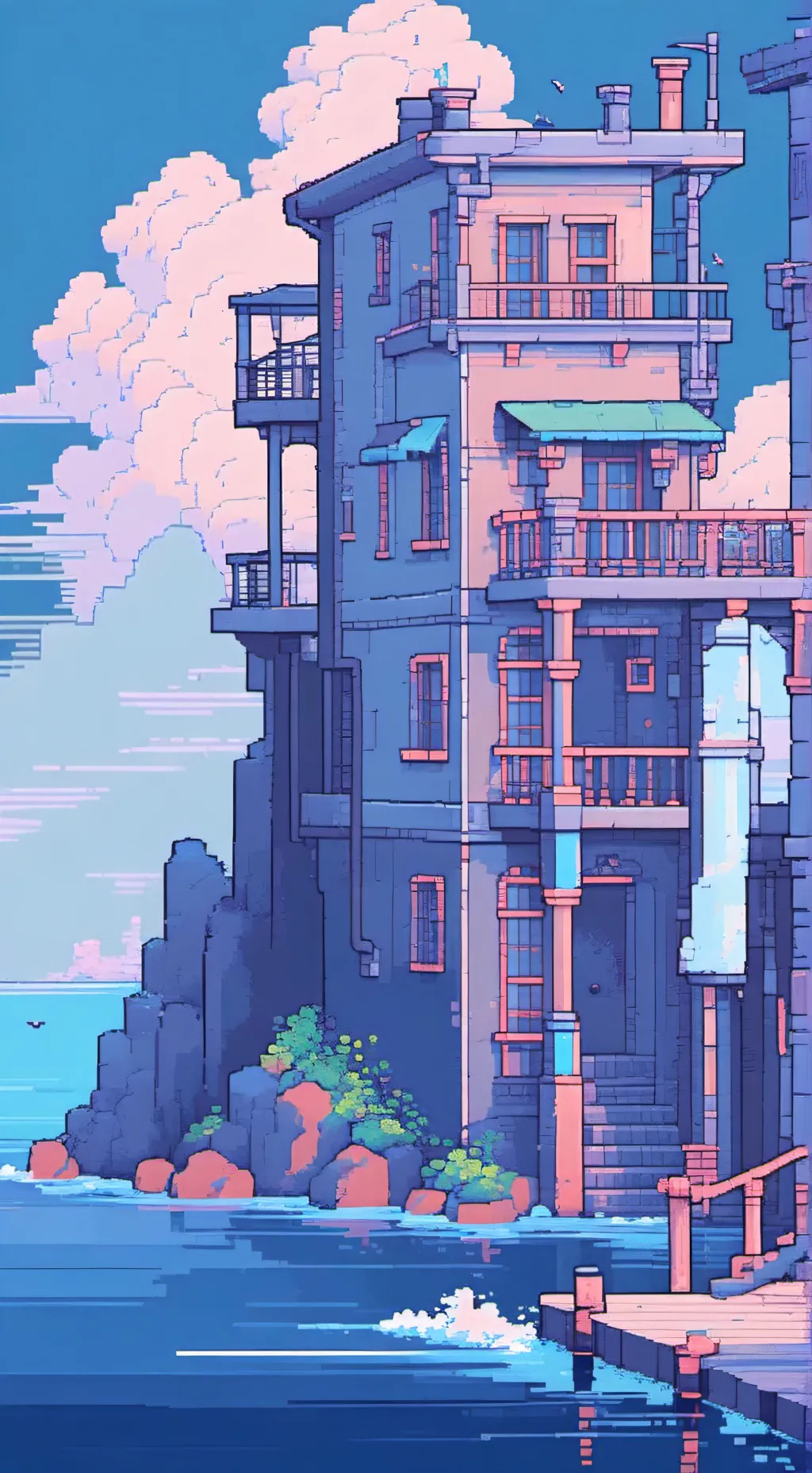 ai character: skz psych ward background