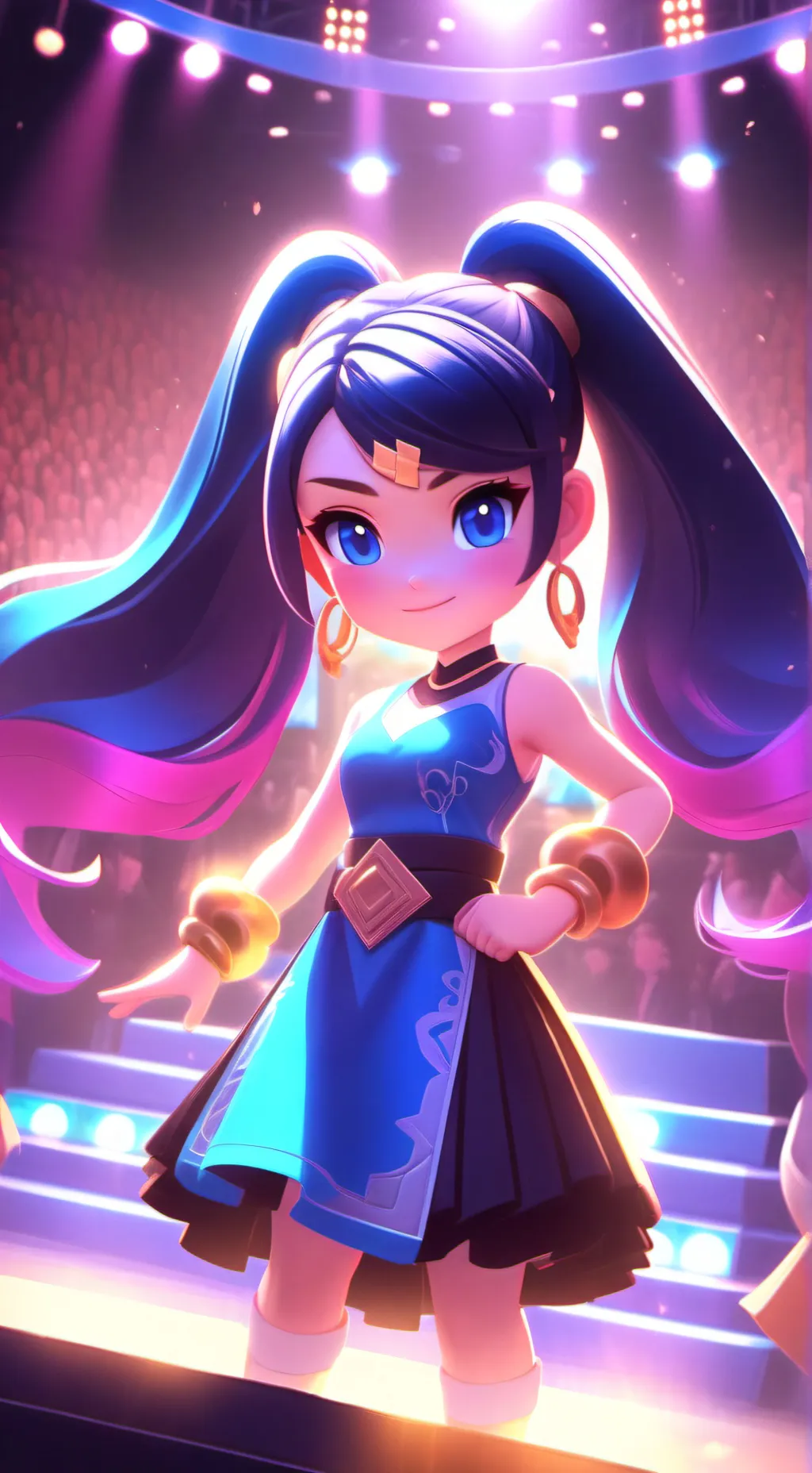 ai character: miku background