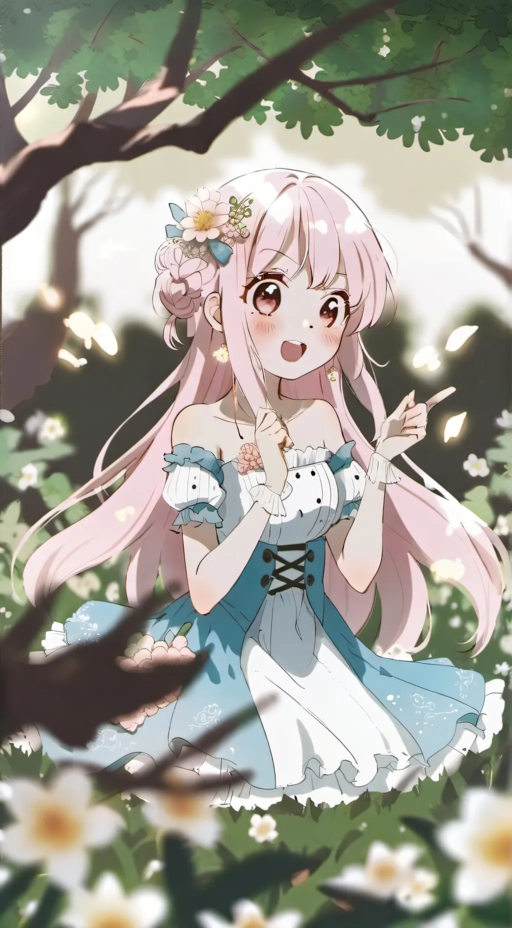 ai character: lucia background