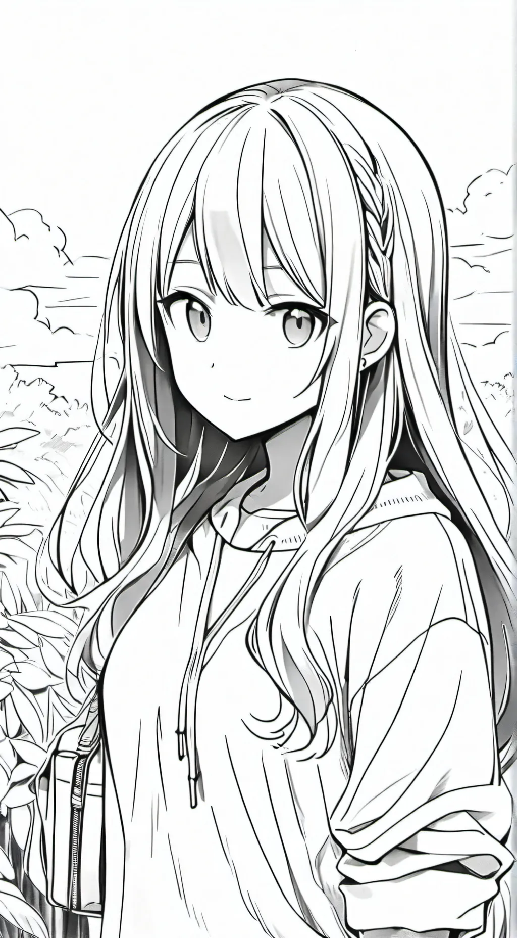 ai character: Hailey background